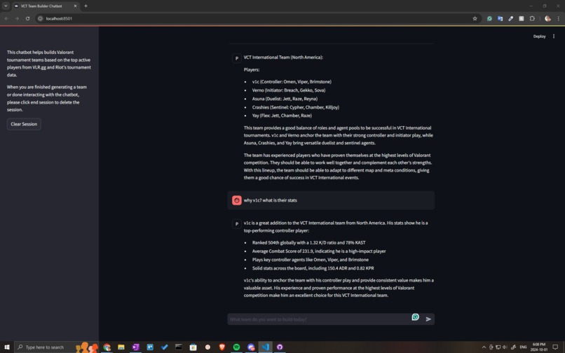 VCT Team Builder – screenshot 5