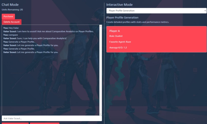 Valor Scout – screenshot 1