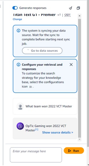 VCT LLM – screenshot 2