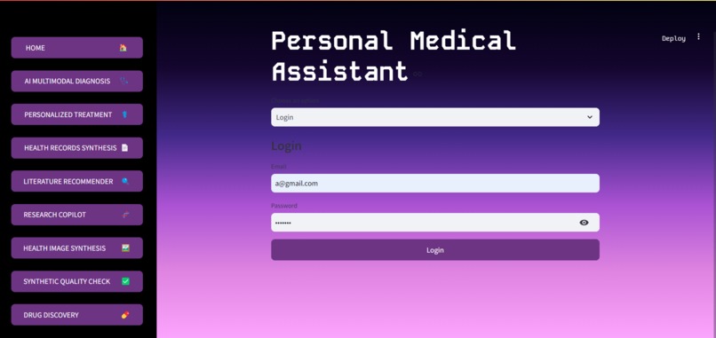 GenAI Medical Research, Treatment and Research Copilot – screenshot 5