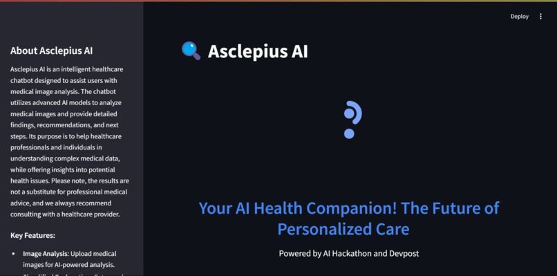 Asclepius AI – screenshot 2