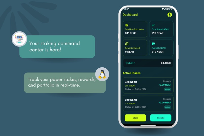 PreStake – screenshot 2