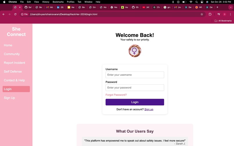 She-Connect – screenshot 1