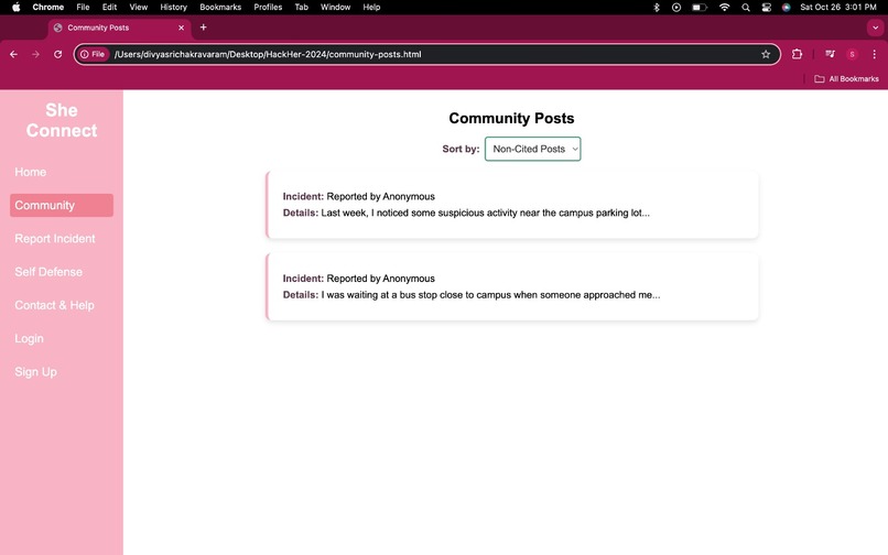 She-Connect – screenshot 2