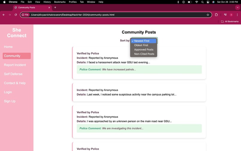 She-Connect – screenshot 4