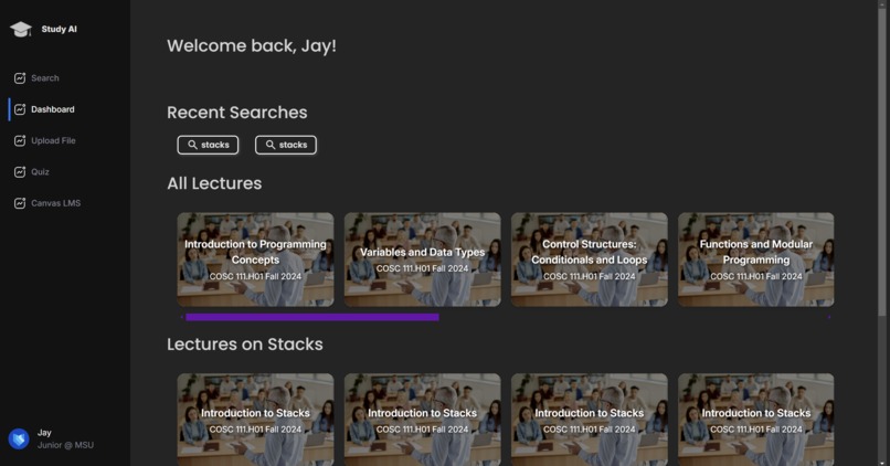 StudyAI – screenshot 1