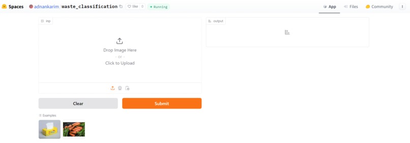 S2 - Waste Classification - GreenGuardians – screenshot 1