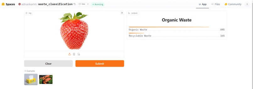 S2 - Waste Classification - GreenGuardians – screenshot 3