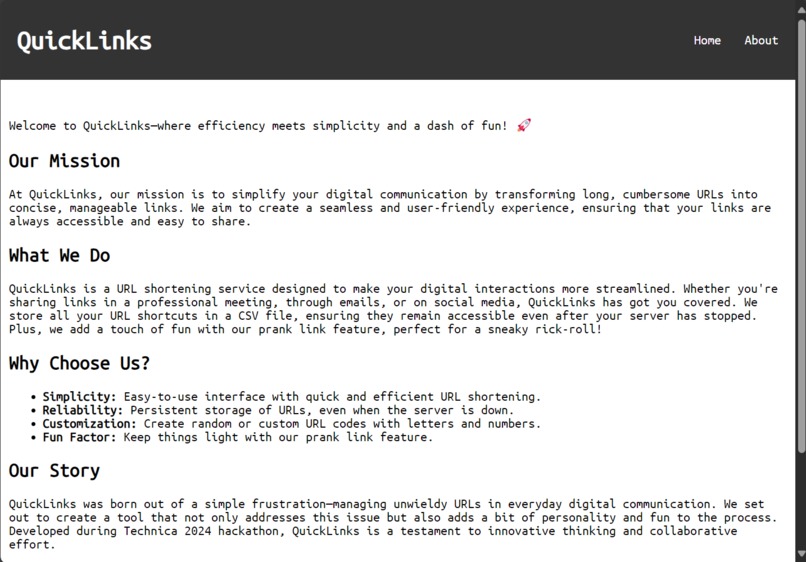 QuickLinks – screenshot 6
