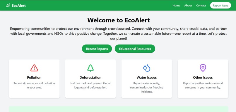 EcoAlert – screenshot 1