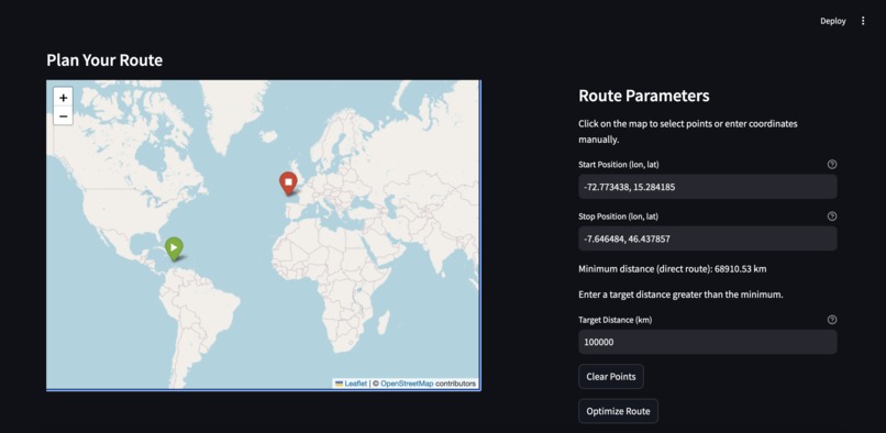 AquaRoute – screenshot 1