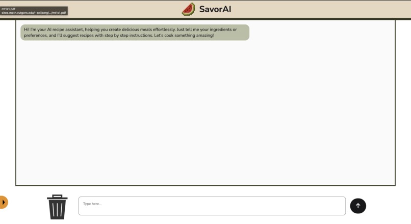 SavorAI – screenshot 1