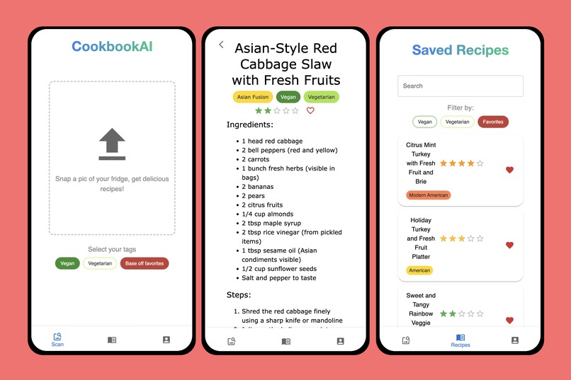 CookbookAI – screenshot 1
