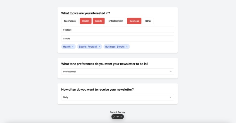 FocusFeed – screenshot 2