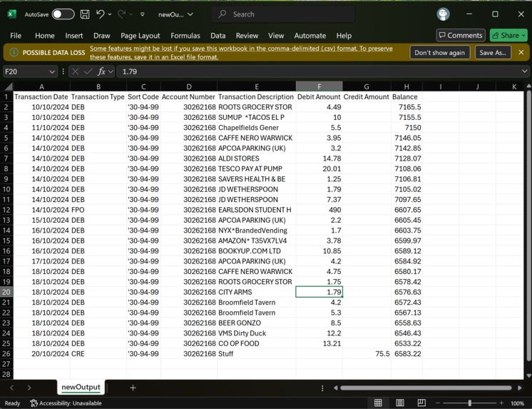 Bank APIs Bad – screenshot 2