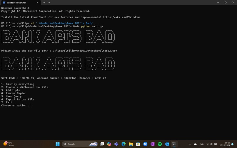 Bank APIs Bad – screenshot 3