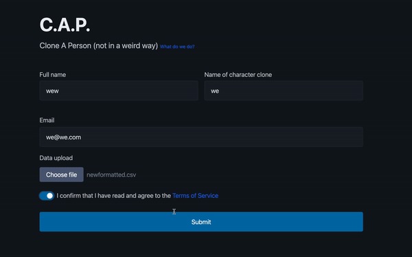 C.A.P. – screenshot 1