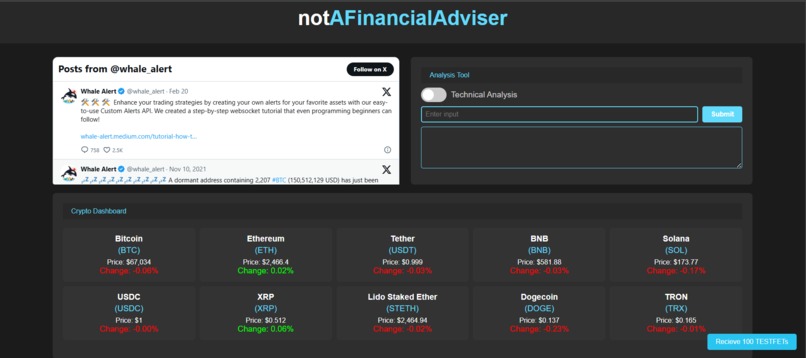 notAFinancialAdvisor – screenshot 2
