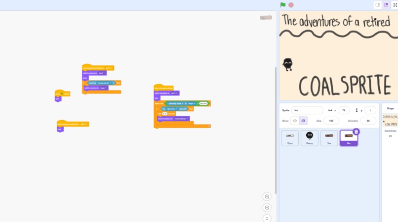 Adventures of a Retired Coal Sprite: Part 1 Origins Game – screenshot 2