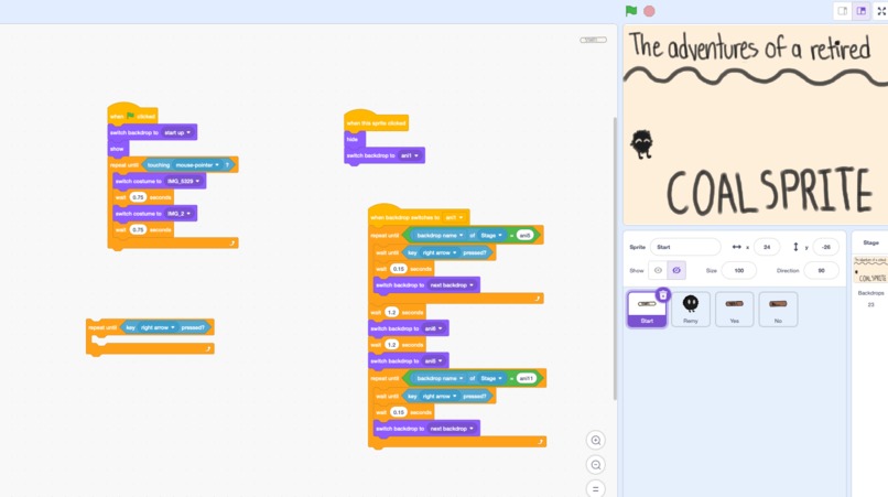 Adventures of a Retired Coal Sprite: Part 1 Origins Game – screenshot 4