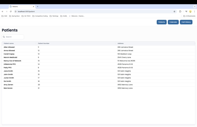 Smooth Operator: A Healthcare Copilot – screenshot 2