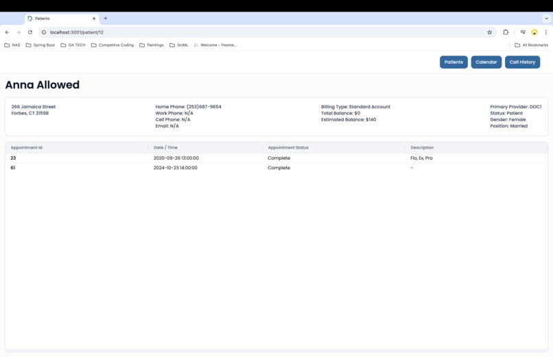 Smooth Operator: A Healthcare Copilot – screenshot 4
