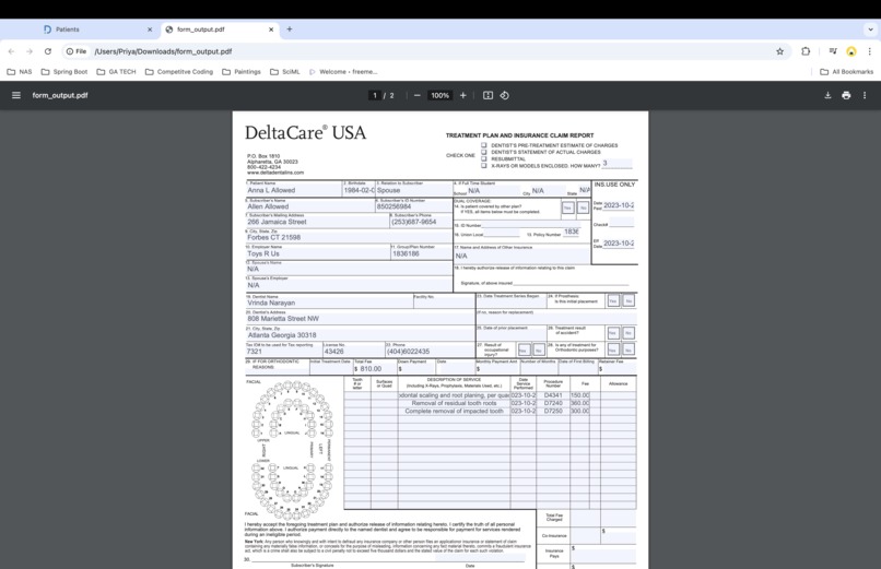 Smooth Operator: A Healthcare Copilot – screenshot 6