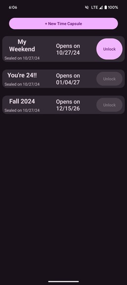 TimeVault – screenshot 2