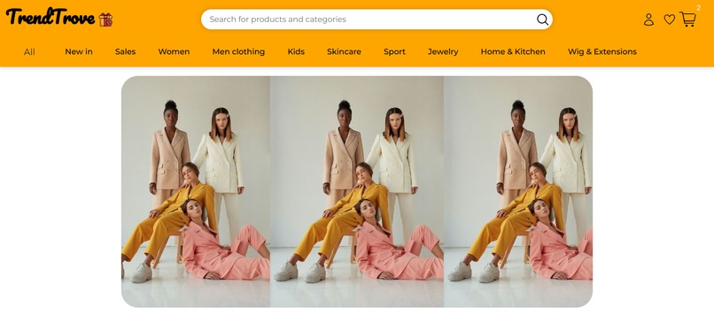 TrendTrove – screenshot 2