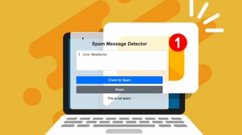 Spam SMS Checker with Gen AI – screenshot 1