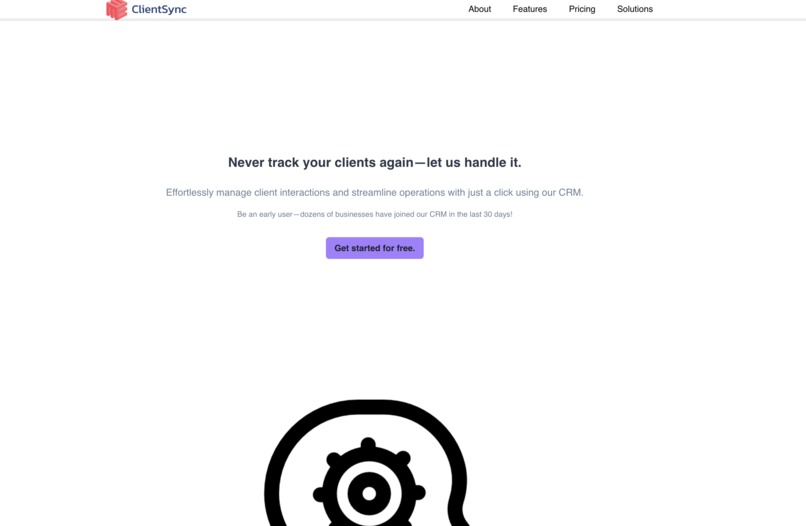 ClientSync – screenshot 1