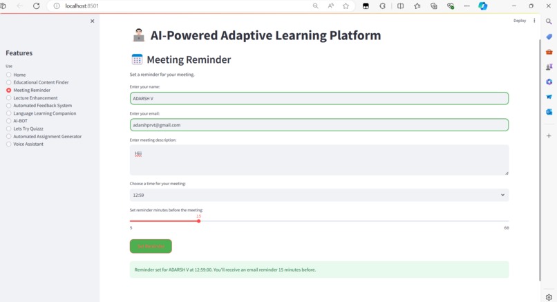 "AI & AR Learning: Personalized, Immersive, and Engaging" – screenshot 2