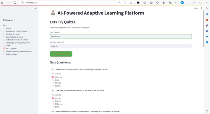 "AI & AR Learning: Personalized, Immersive, and Engaging" – screenshot 5