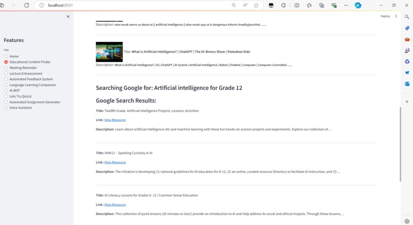 "AI & AR Learning: Personalized, Immersive, and Engaging" – screenshot 8