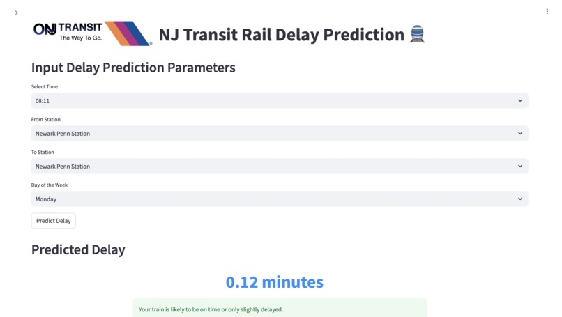 OnTrack NJ Transit  – screenshot 1