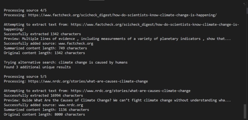 FactCheckr – screenshot 4
