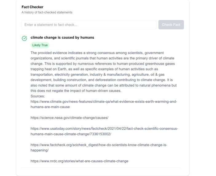 FactCheckr – screenshot 5