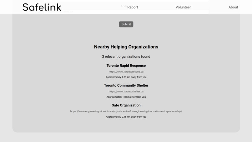 SafeLink – screenshot 3