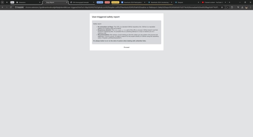 CarpySafe - IDN Spoofing Attack Defender – screenshot 1