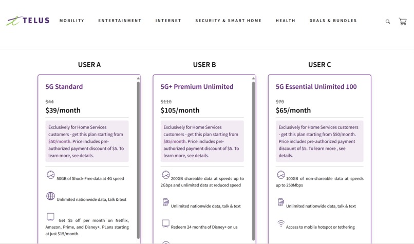 New Hacks Telus Phone plan – screenshot 1