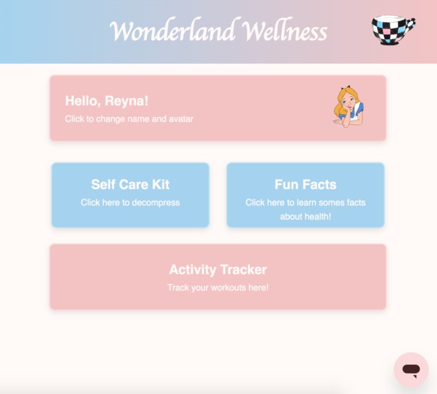 Wonderland Wellness – screenshot 1