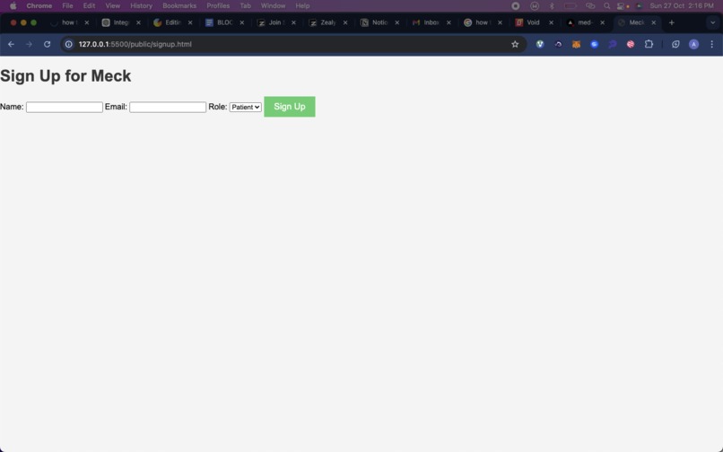 Meck – screenshot 2