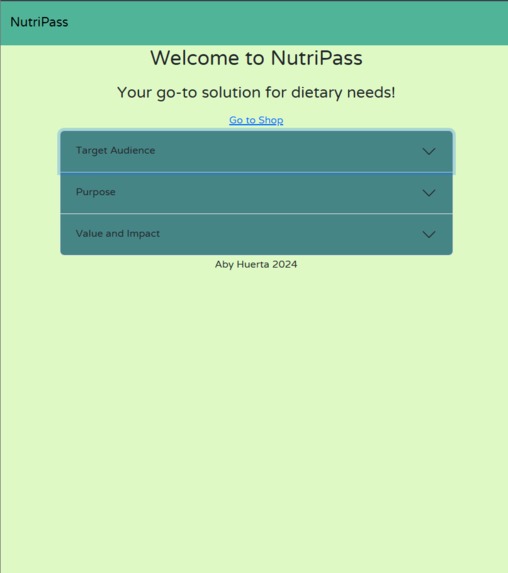 NutriPass – screenshot 1
