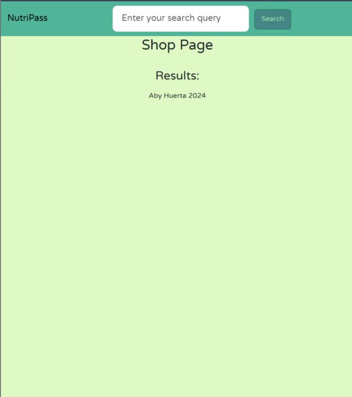 NutriPass – screenshot 2