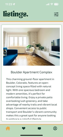 Listings – screenshot 6