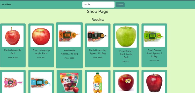 NutriPass – screenshot 3