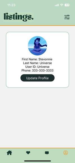 Listings – screenshot 3