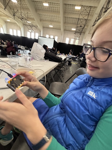 Microbit robot LED hack  – screenshot 2