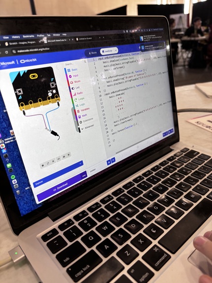 Microbit robot LED hack  – screenshot 3
