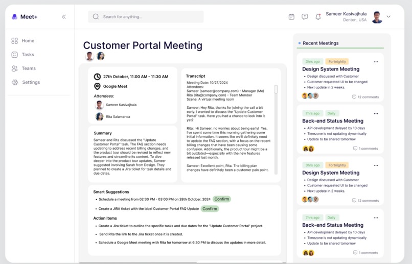 Meet+ – screenshot 1